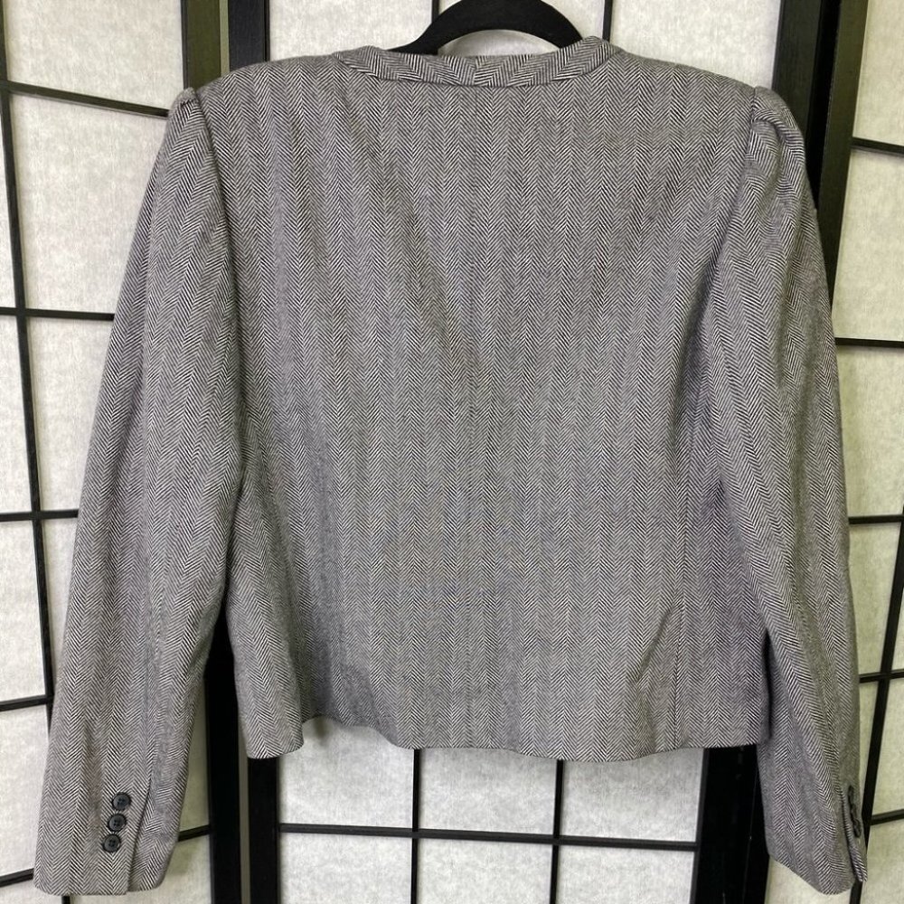 Vintage Sasson Cropped Jacket 80s 90s - Picture 2 of 6